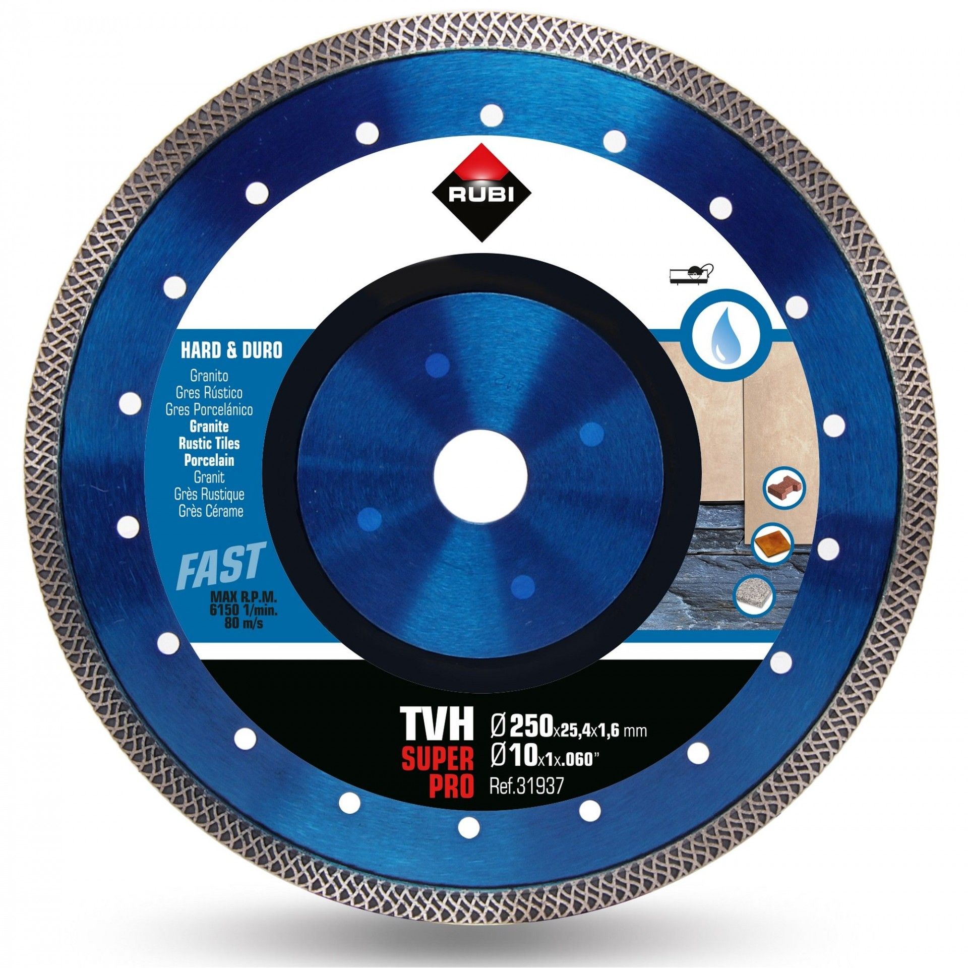 DISCO THV 250MM DAIMOND EXPERT SUPERPRO RUBI