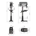 Engenho de furar DQ 32 ref 3191049 OPTIMUM