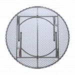 Mesa Desdobrável, Redonda, 180cm refª 31317 MADER Mesa Desdobrável, Redonda, 180cm refª 31317 MADER