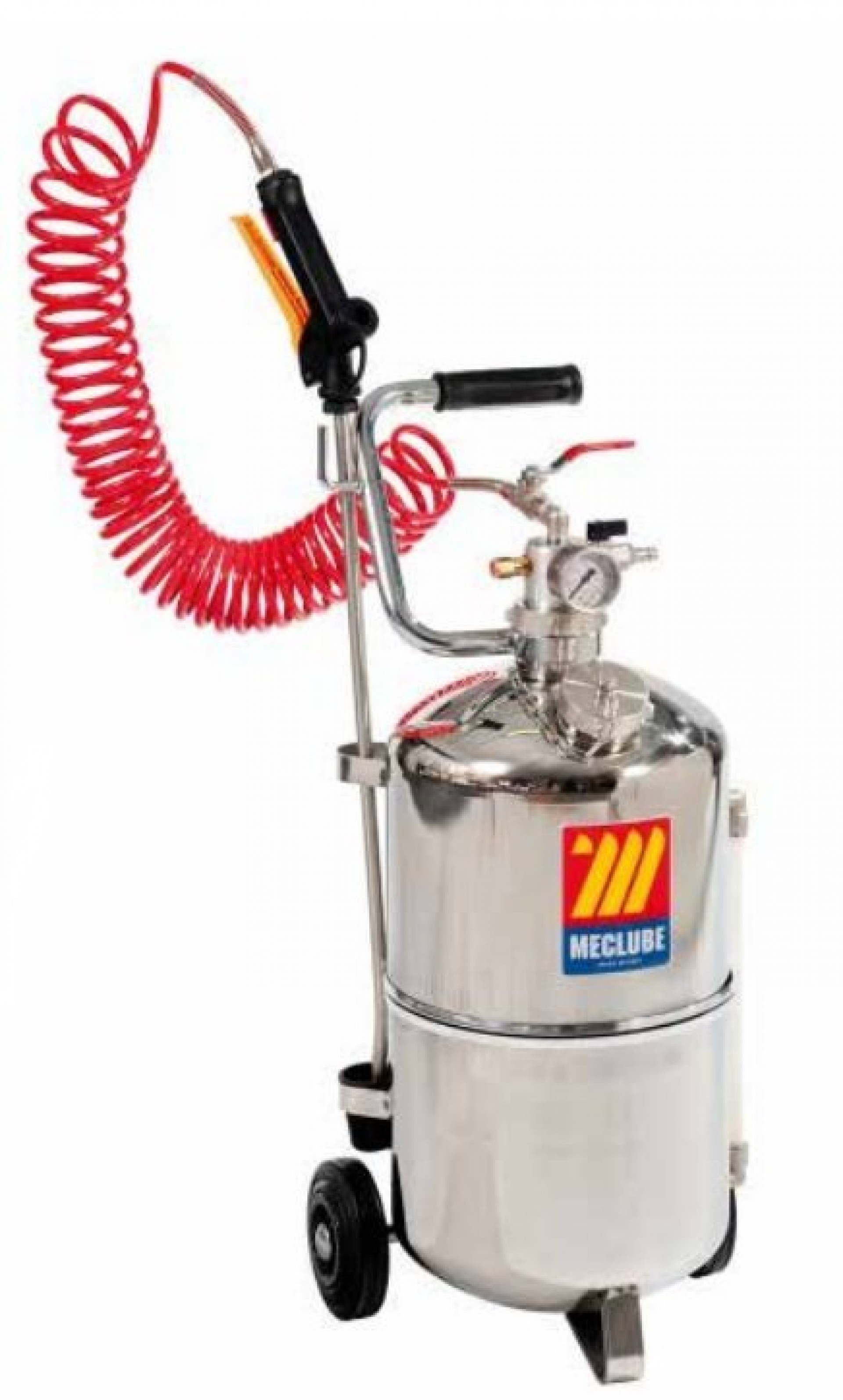 PULVERIZADOR INOX 24L 10M ESPIRAL MECLUBE