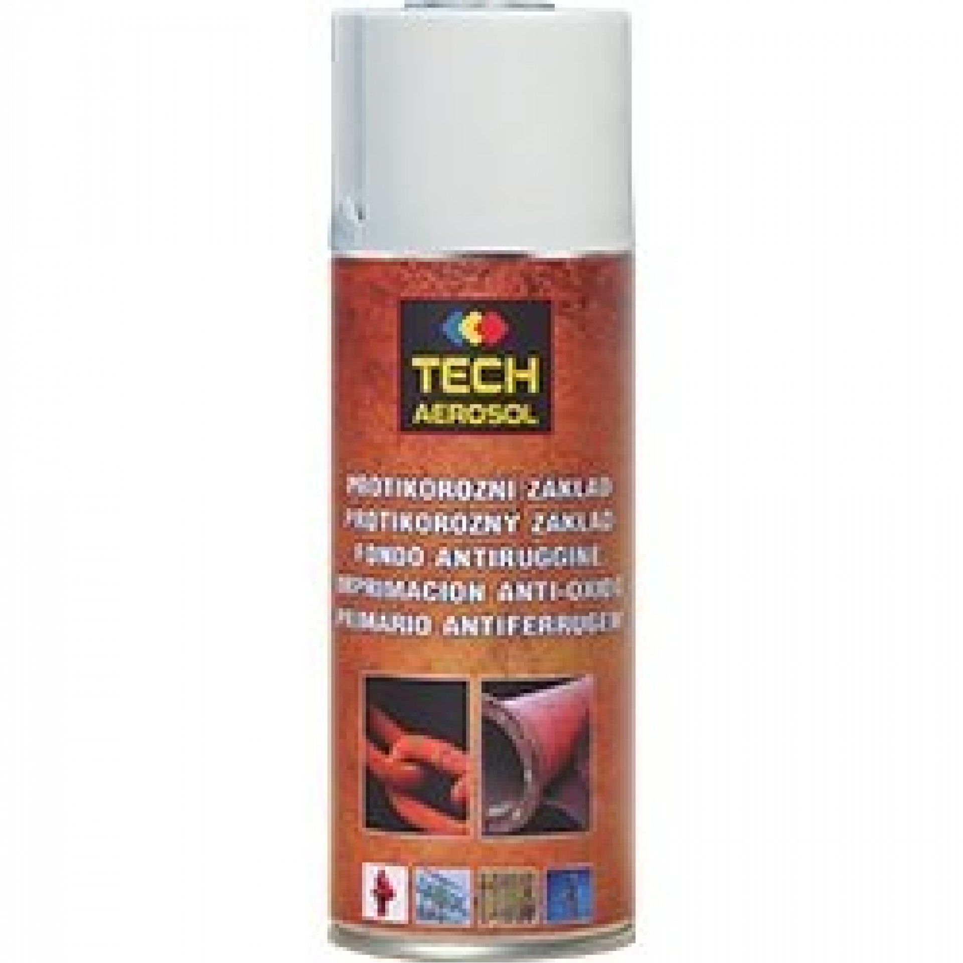 Spray primário anti-ferrugem cinza 400ml refª 288101400001 Tech Aerosol