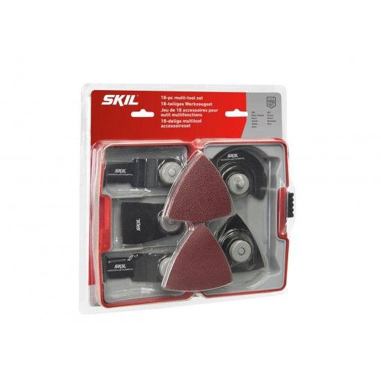 Jogo de 18 multiferramentas Jogo de refª 2610S01156 Skil Jogo de 18 multiferramentas Jogo de refª 2610S01156 Skil