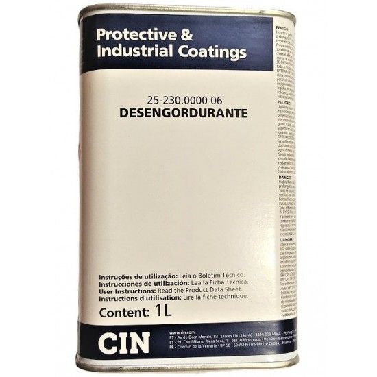 Desengordurante p/repintura automvel 1L ref 25-230 CIN