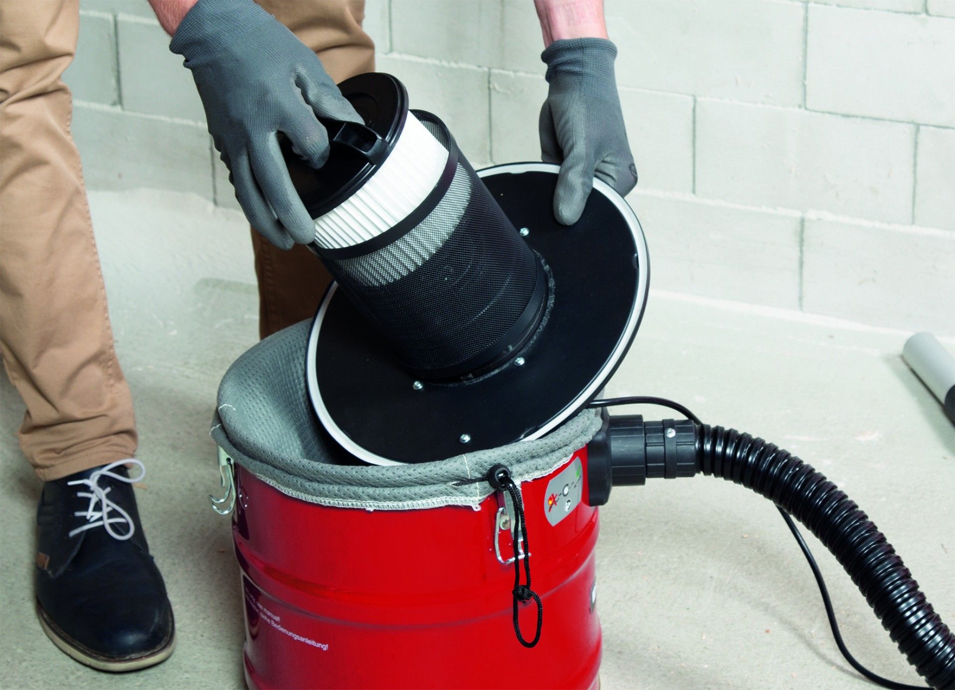 Filtro plissado AV, Ash Vac Accessory refª 2351310 EINHELL