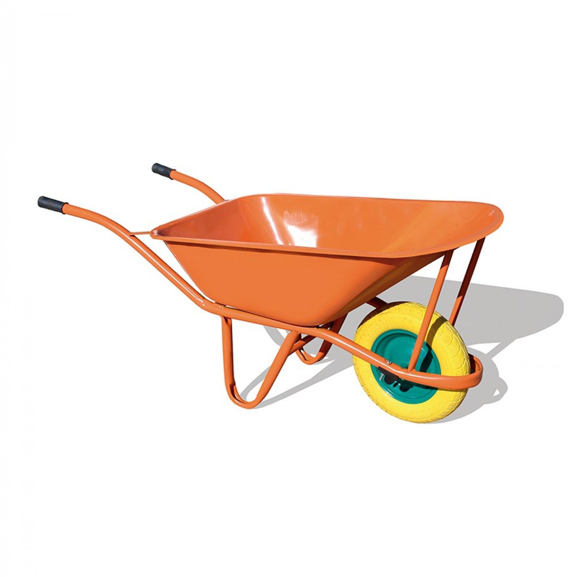 CARRO MAO R/A FURO C/RG 90L AMARELO