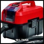 ASPIRADOR S/FIO TE-VC 18/10 Li-Solo ref 2347160 EINHELL