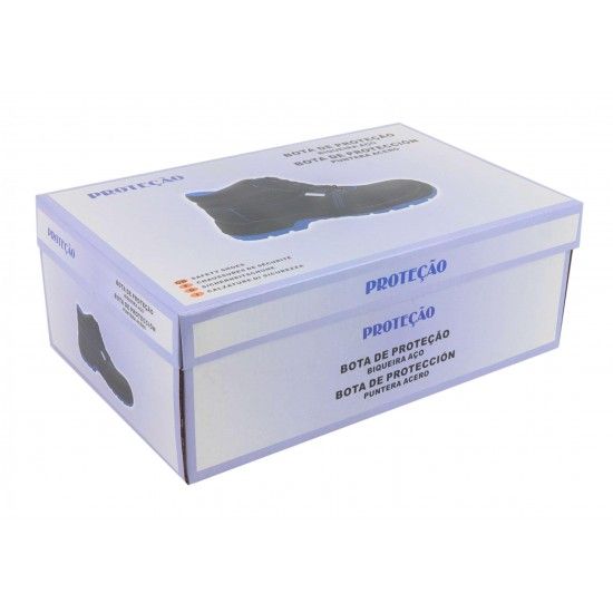 Bota de Proteo, Biqueira e Palmilha em Ao, 44 ref. 22808 MADER