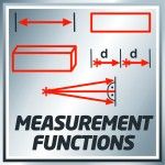 Medidor de distncia laser TE-LD 60 ref 2270085 EINHELL