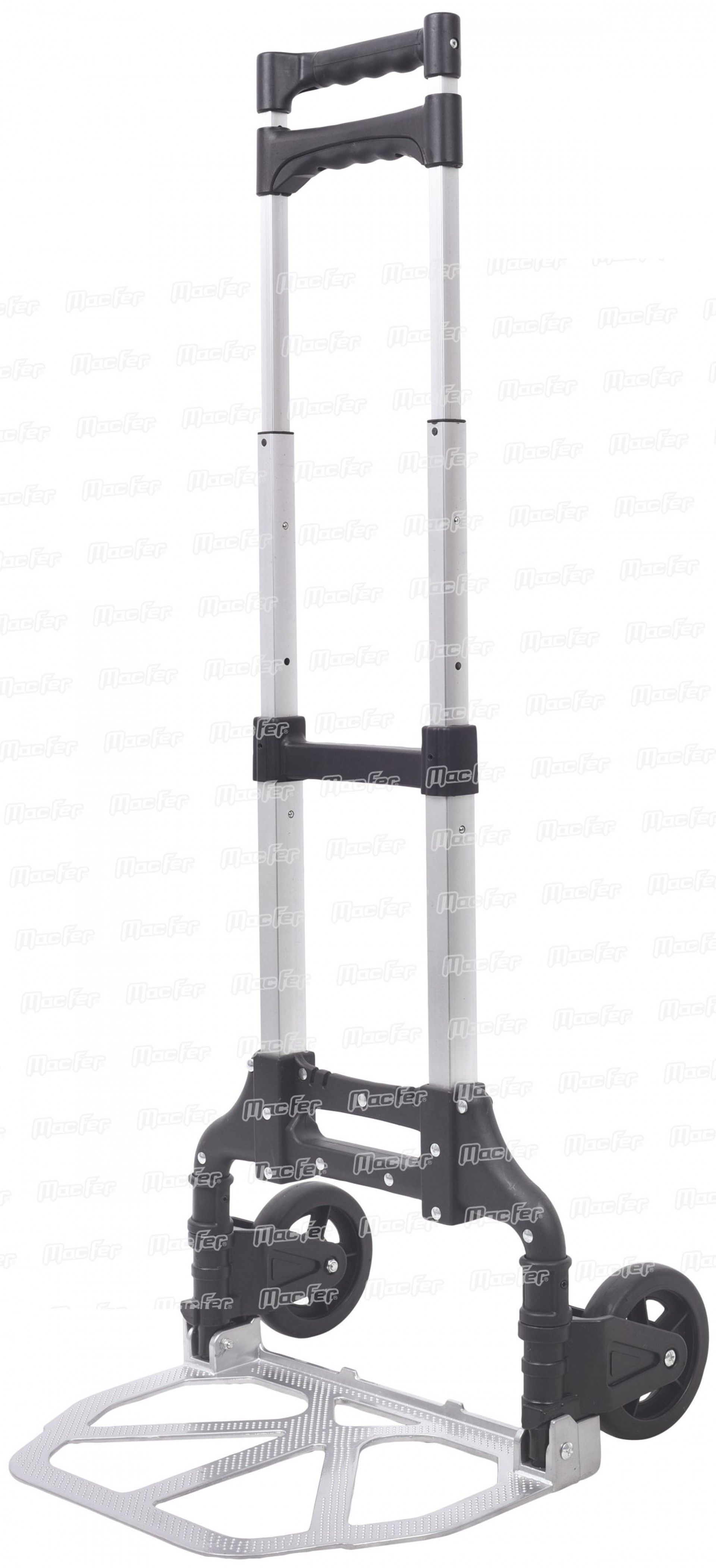 Carro transporte alumínio telesc. MacFer GZS60A 70kg refª 226.0001 MACFER