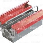 Caixa p/ ferramentas met�lica MacFer CFM-5 465mm 5 div. ref� 225.0016 MACFER