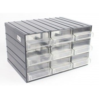 Estante, 9Gavetas , 23x38x27cm - ARTPLAST ref 21220 MADER