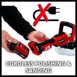 POLIDORA MULTI-ROTAÇÃO   CE-CP 18/180 Li E-Solo refª 2093320 EINHELL POLIDORA MULTI-ROTAÇÃO   CE-CP 18/180 Li E-Solo refª 2093320 EINHELL