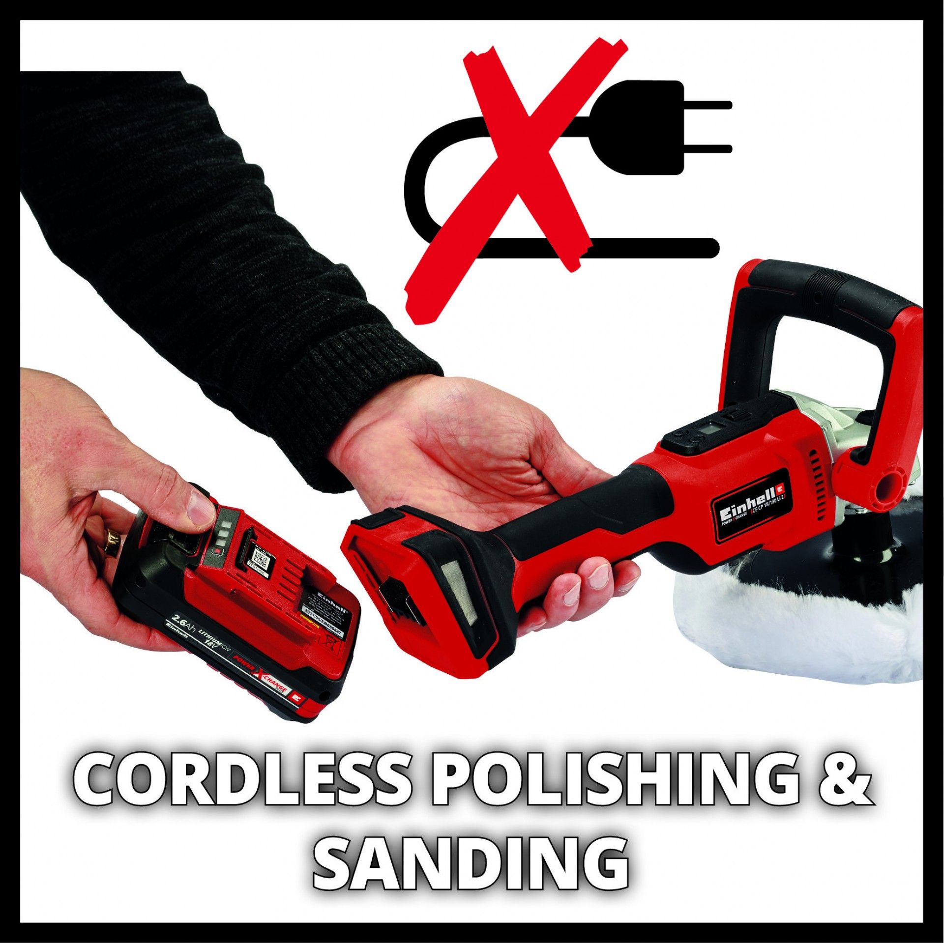 POLIDORA MULTI-ROTAÇÃO CE-CP 18/180 Li E-Solo refª 2093320 EINHELL