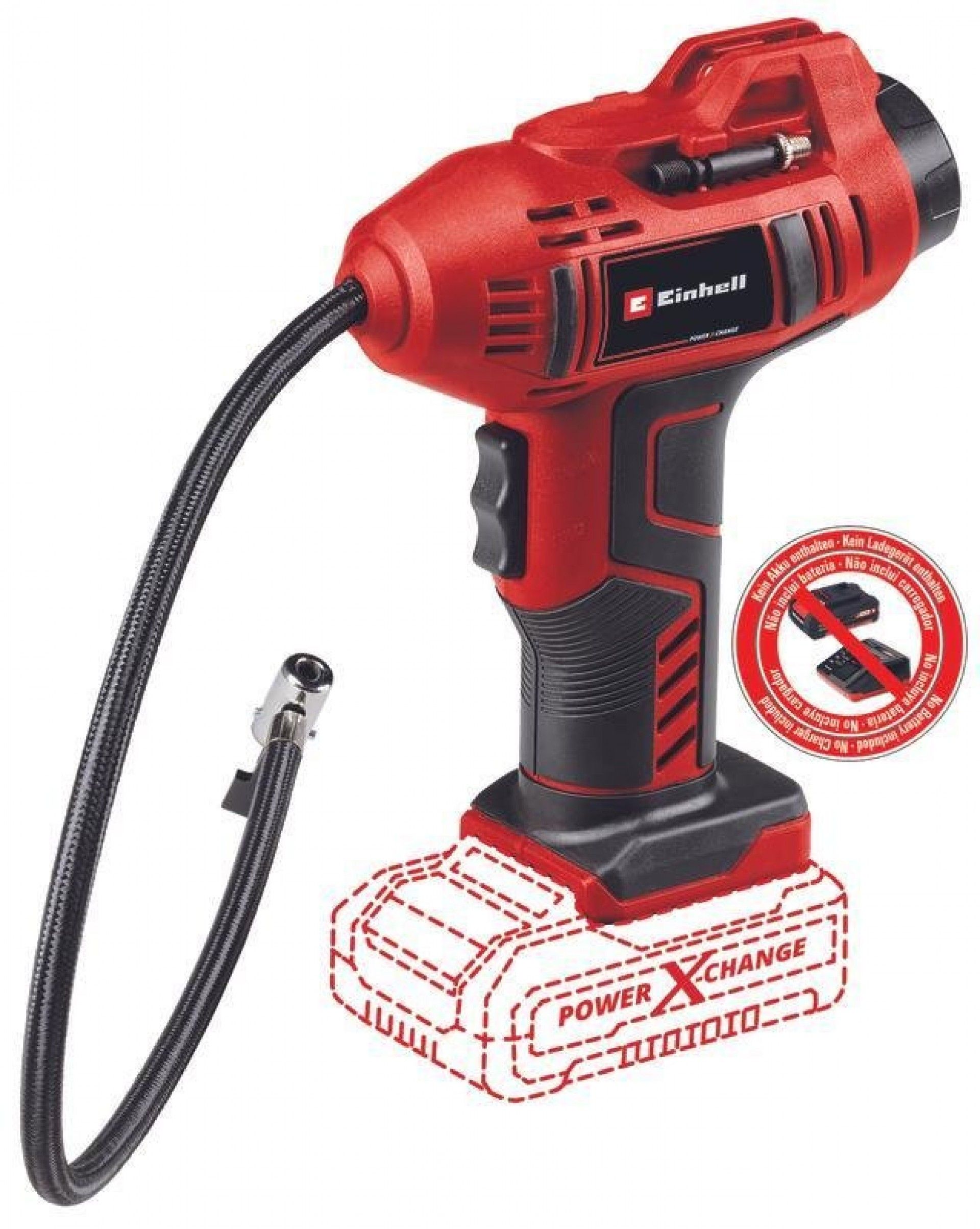 PISTOLA AR P/PNEUS CE-CC 18 LI-SOLO refª 2071010 EINHELL