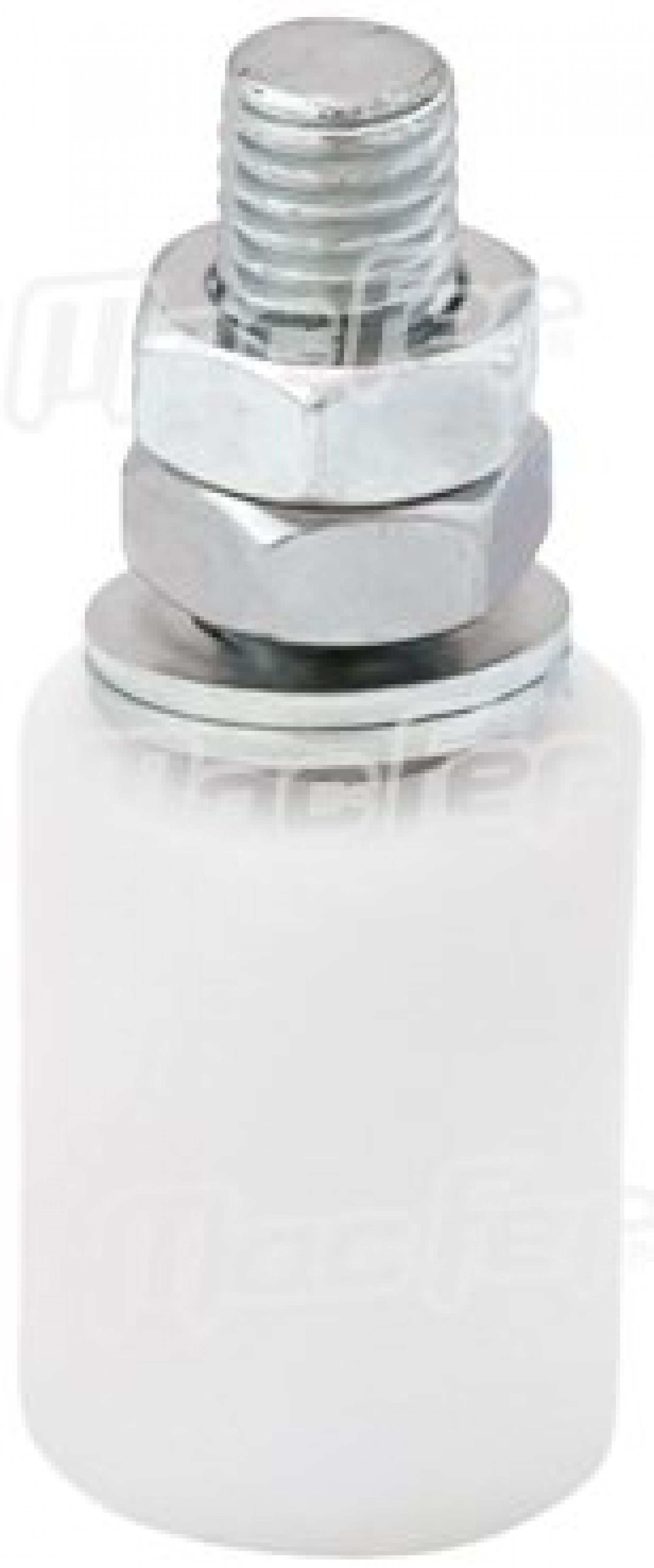 Rodízio nylon para guia portão RGP 40x40mm M14 refª 206.0096 MACFER