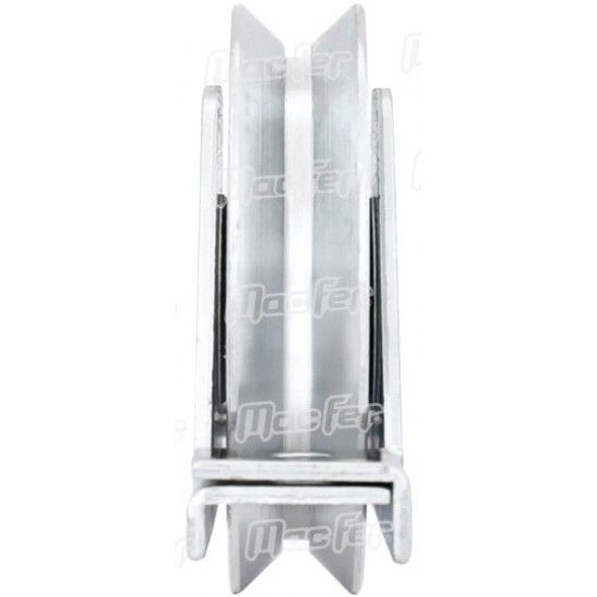 Roda "Y" 80x20mm 1 rolamento galvanizada Y1A ref 206.0042