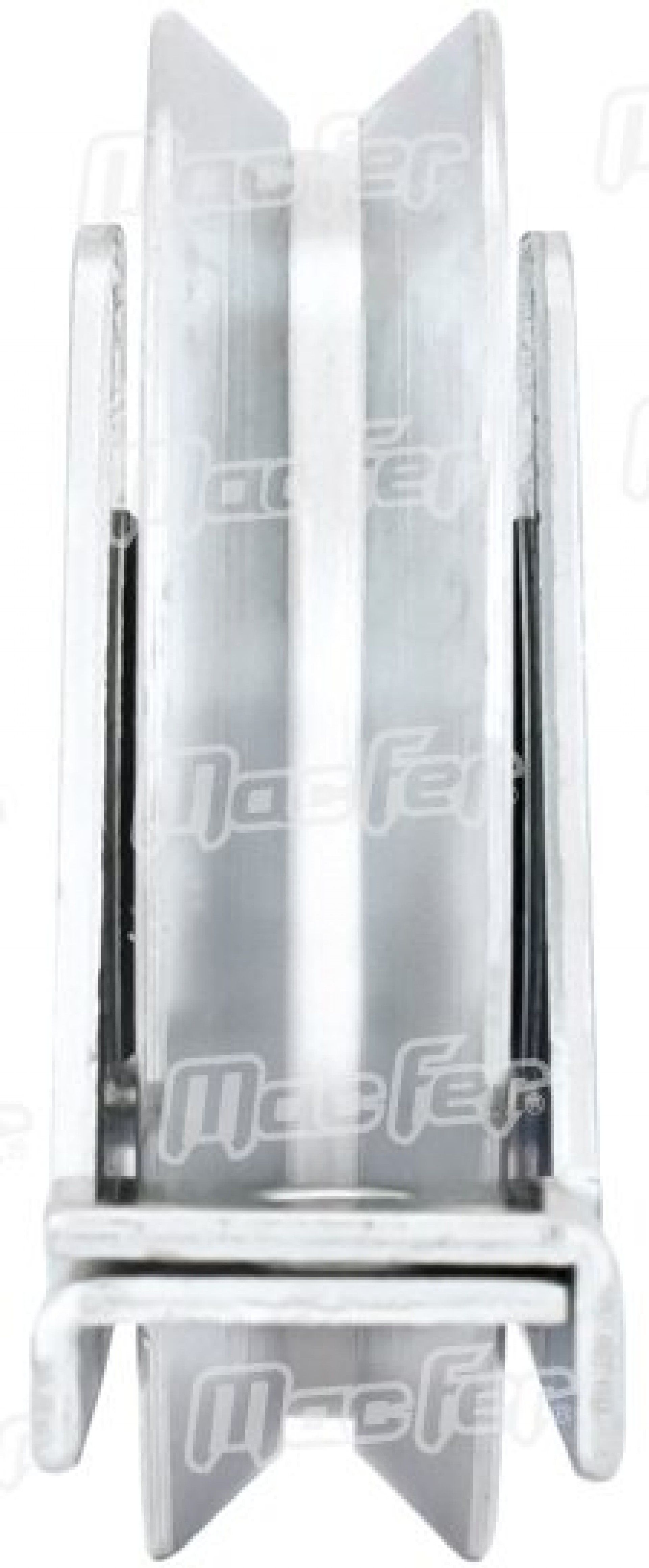 Roda "Y" para aparafusar 1 rolamento galvanizada Y1A 100x20mm refª 206.0043 MACFER