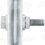 Roda "Y" com parafuso 1 rolamento galvanizada Y1P 50x17mm (M8 40mm) refª 206.0011 MACFER Roda "Y" com parafuso 1 rolamento galvanizada Y1P 50x17mm (M8 40mm) refª 206.0011 MACFER