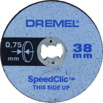 DREMEL EZ SpeedClic: discos de corte finos. ref 2615S409JB