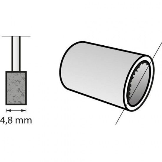 DREMEL Pedra de esmerilar de xido de alumnio, de 4,8 mm ref 26158153JA