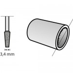 DREMEL® Pedra de esmerilar de óxido de alumínio, de 3,4 mm refª 26150997JA DREMEL® Pedra de esmerilar de óxido de alumínio, de 3,4 mm refª 26150997JA
