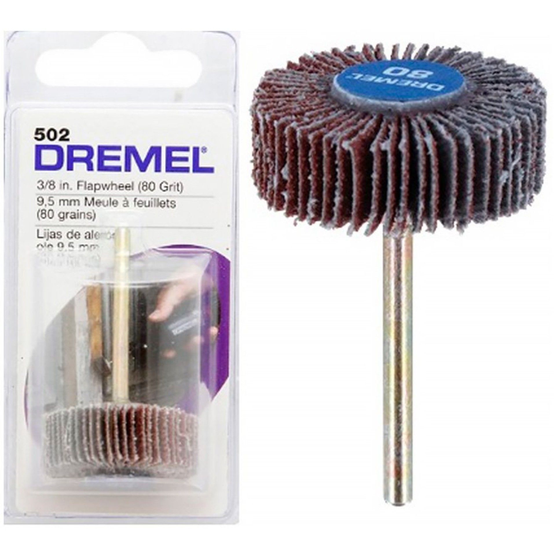 DREMEL® Disco de lixa em lamelas, de 9,5 mm refª 2615050232