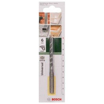Broca Uneo Sds-quick Multiuso 6x55x100mm refª 2609256913 Bosch Broca Uneo Sds-quick Multiuso 6x55x100mm refª 2609256913 Bosch