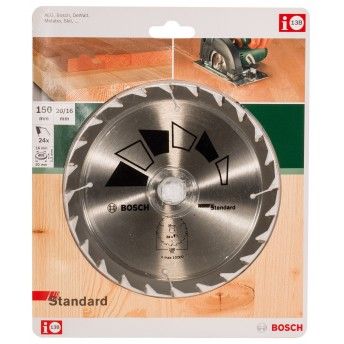 Disco 150x20mm 24 dentes p/madeira ref� 2.609.256.806 BOSCH