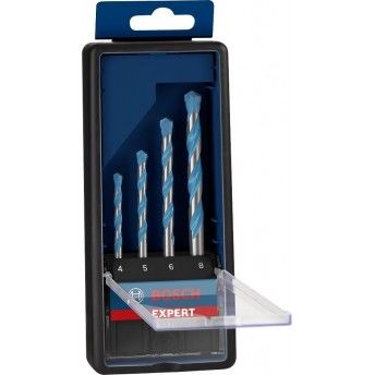 Kit brocas MultiConstruction, 4/5/6/8 mm ref 2608900649 BOSCH