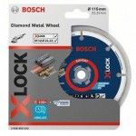 Disco X-LOCK EXPERT Diamond Metal 115 mm REF 2.608.900.532 BOSCH