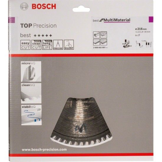 DISCO 216x30 64D BS MU B REF 2.608.642.097 BOSCH
