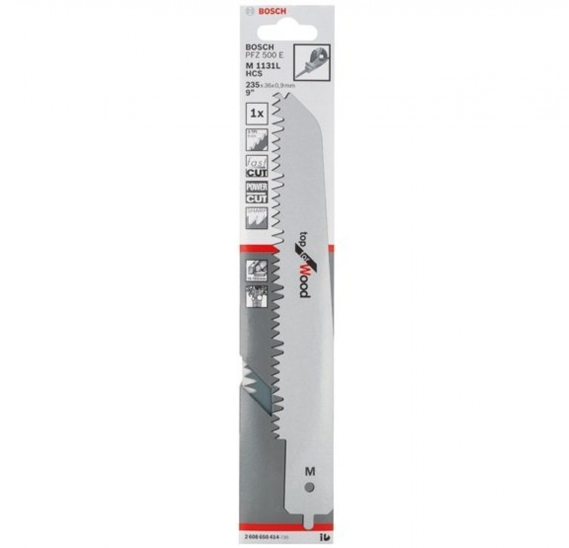 LAMINA SERRA SABRE M 1331 L REF 2.608.650.414 BOSCH