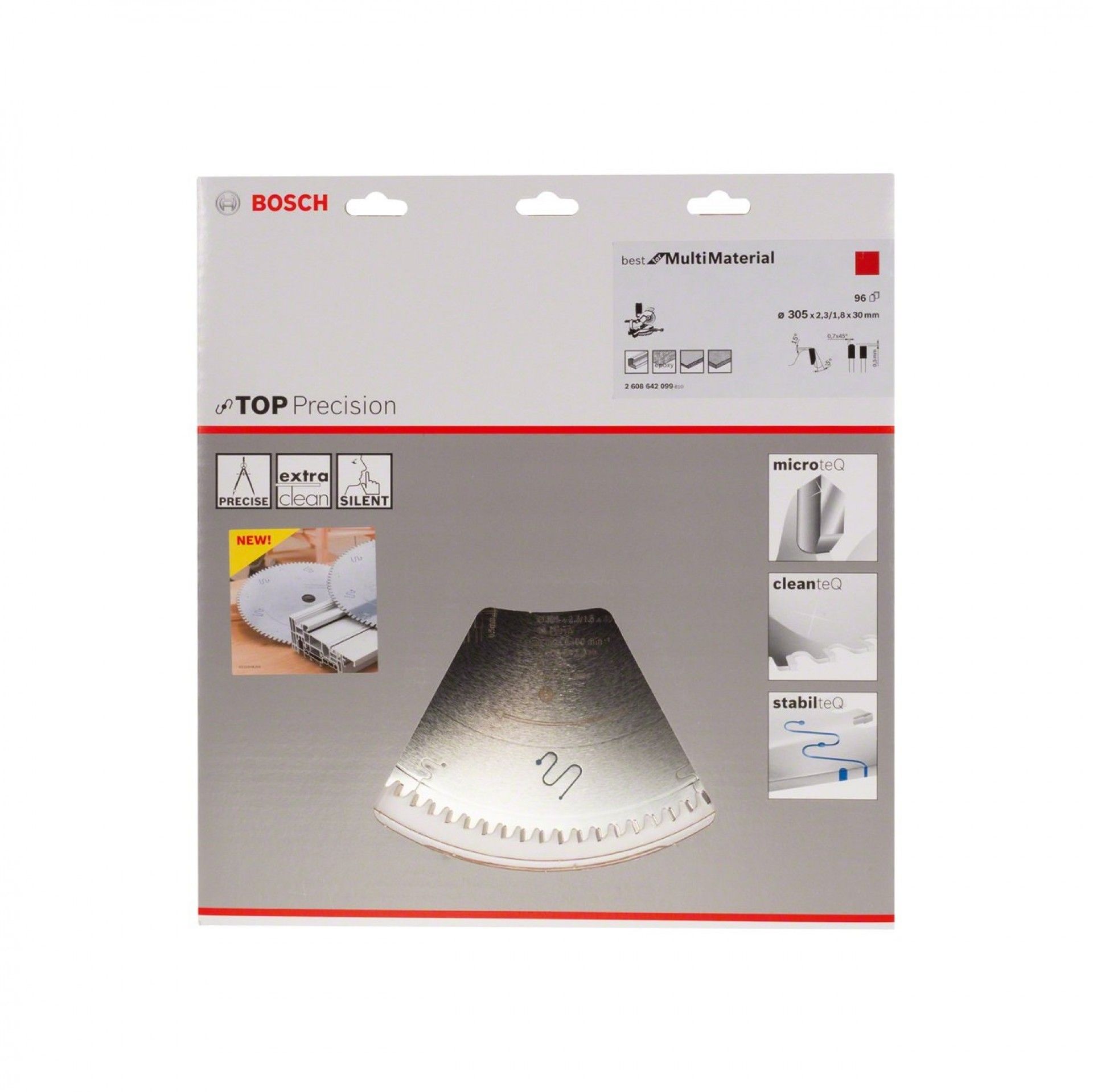 DISCO BOSCH 305X2.3 ALUM MULTI REF 2.608.642.099