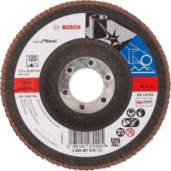 DISCO LAMELAS 115MM G120 REF 2.608.607.319 BOSCH
