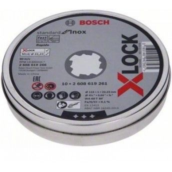 DISCOS CORTE 115mm INOX REF 2.608.619.266 BOSCH