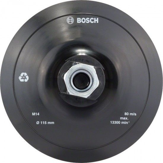 BASE 115mm M14 P/REBARBADORA FELTRO REF 2.608.601.076 BOSCH