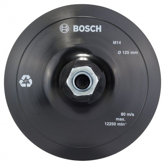 BASE 125mm M14 P/REBARBADORA FELTRO REF 2.608.601.077 BOSCH BASE 125mm M14 P/REBARBADORA FELTRO REF 2.608.601.077 BOSCH