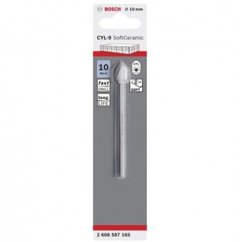 Broca p/cermica CYL-9 10x80mm ref 2.608.587.165 Bosch