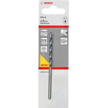 BROCA PEDRA 4MM CYL-5 REF 2.608.588.138 BOSCH