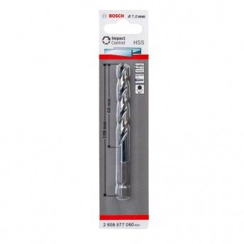 BROCA ENCAIXE HEXAGONAL 7mm BOSCH REF 2.608.577.058