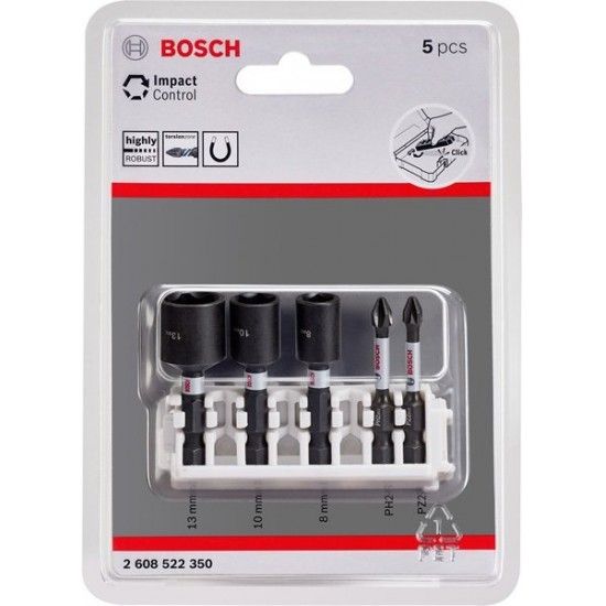 Acessrios sextavados de impacto 5p ref 2608522350 Bosch