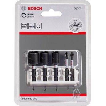 Acessrios sextavados de impacto 5p ref 2608522350 Bosch