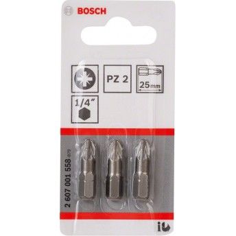 Bits Pz2 25mm 3P ref 2607001558 BOSCH