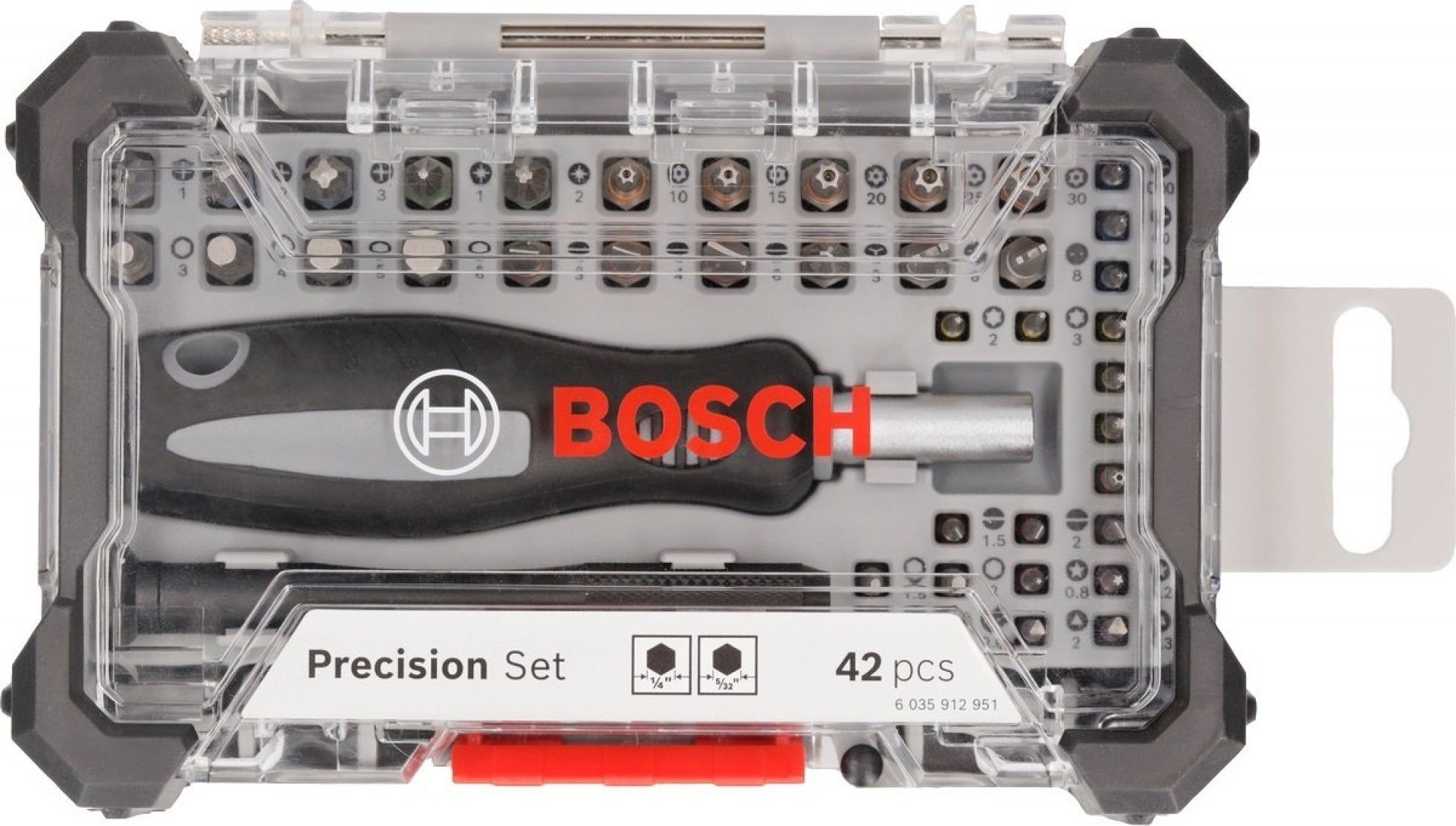 Kit bits precisão 42pç refª 2607002835 BOSCH