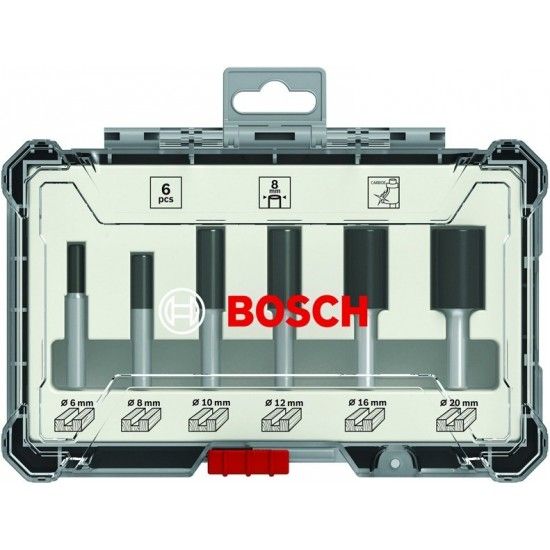 Kit fresas 6pç refª 2607017465 BOSCH Kit fresas 6pç refª 2607017465 BOSCH