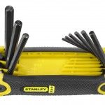 Jogo 9 Chaves Hexagonais Polegadas STANLEY 2-69-265