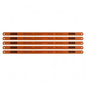 5 lminas de serra de Rubis para metal 24dpp ref 2-15-906 STANLEY
