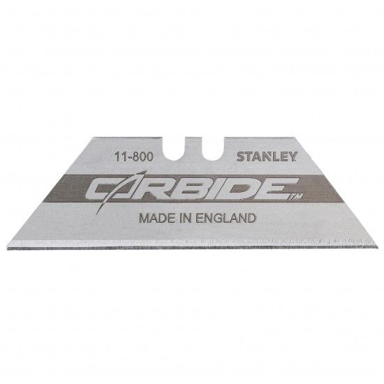 Folhas de Faca Carbide - 10 folhas ref 2-11-800 STANLEY