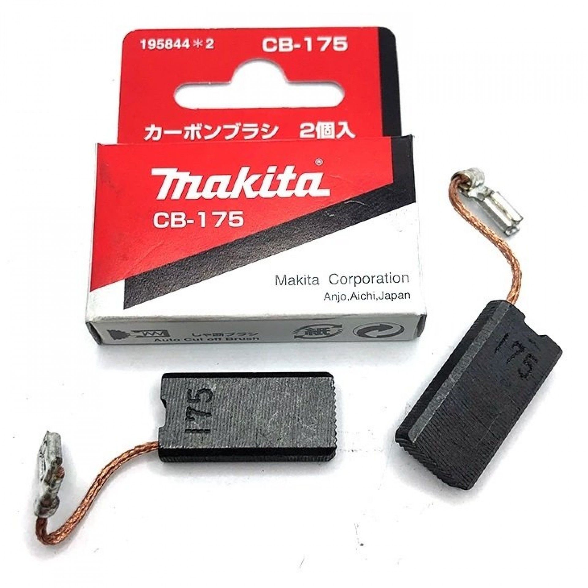 ESCOVAS CARVÃO CB 175 195844-2 MAKITA