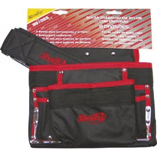 Bolsa nylon c/ cinturo MacFer 991055 8 div. ref 195.0002 MACFER